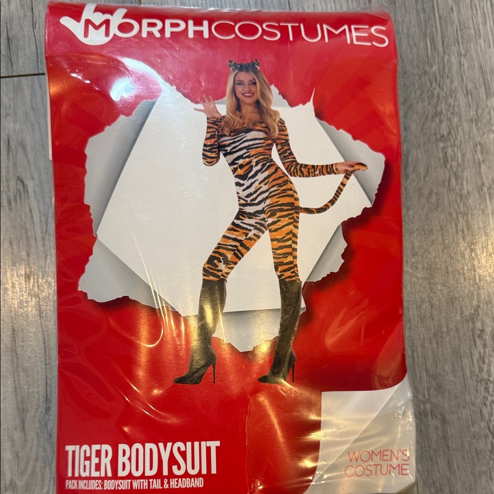 Tiger Bodysuit for women medium